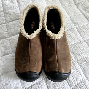 KEEN Bailey Faux Fur Slip-on Shoe Size 11